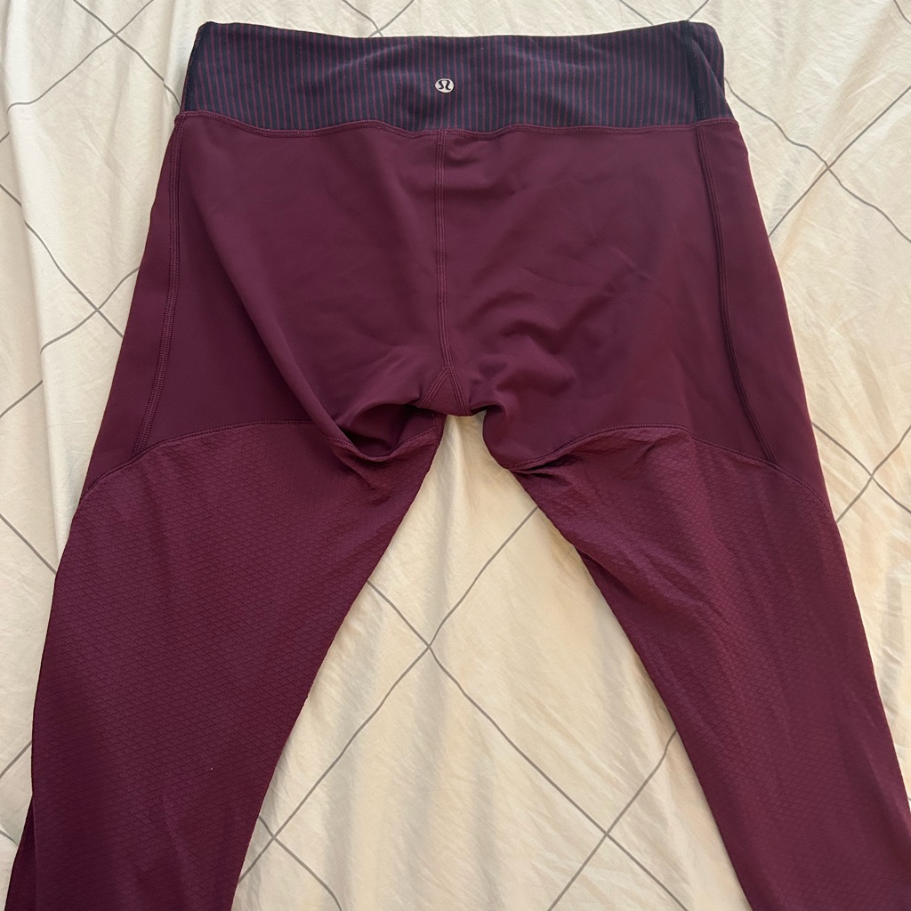 Lululemon Capri Purple Pants